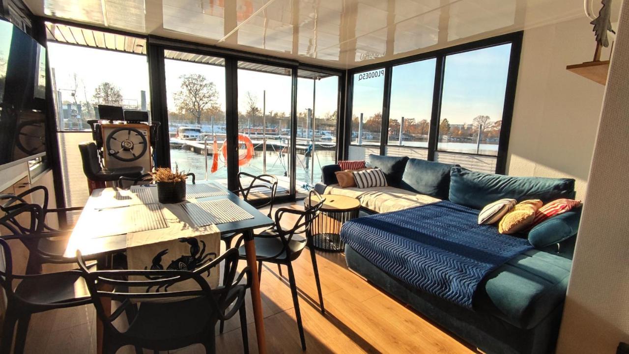 Houseboat Water King Apartament Plywajacy Dom Na Wodzie, 7 Os 弗罗茨瓦夫 外观 照片