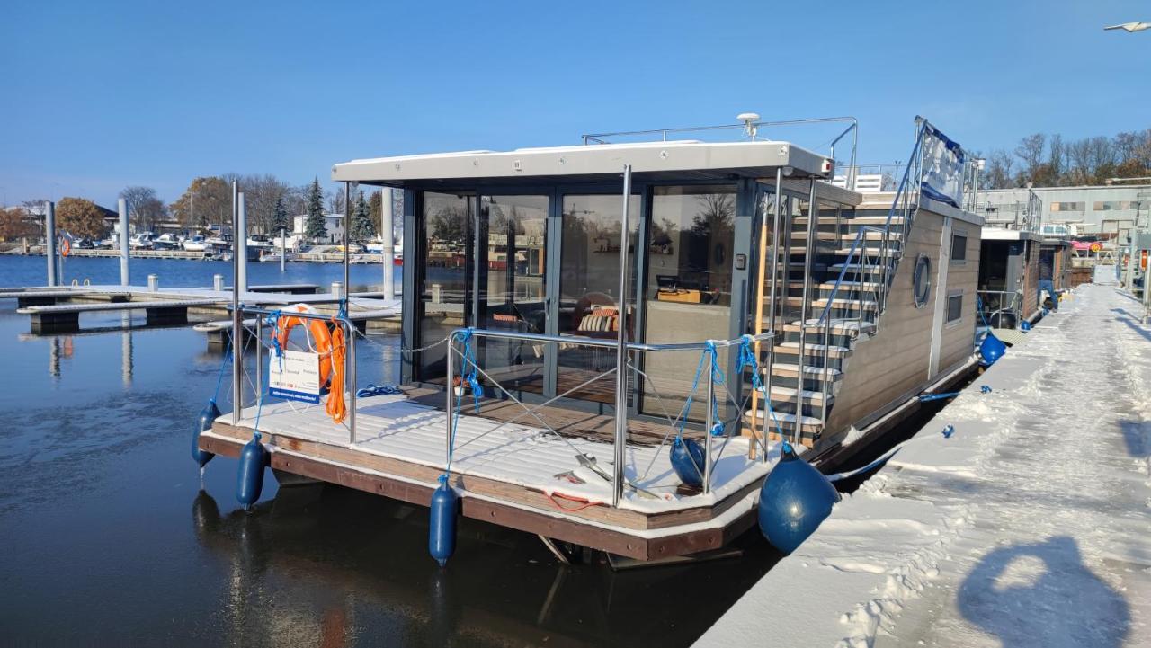 Houseboat Water King Apartament Plywajacy Dom Na Wodzie, 7 Os 弗罗茨瓦夫 外观 照片
