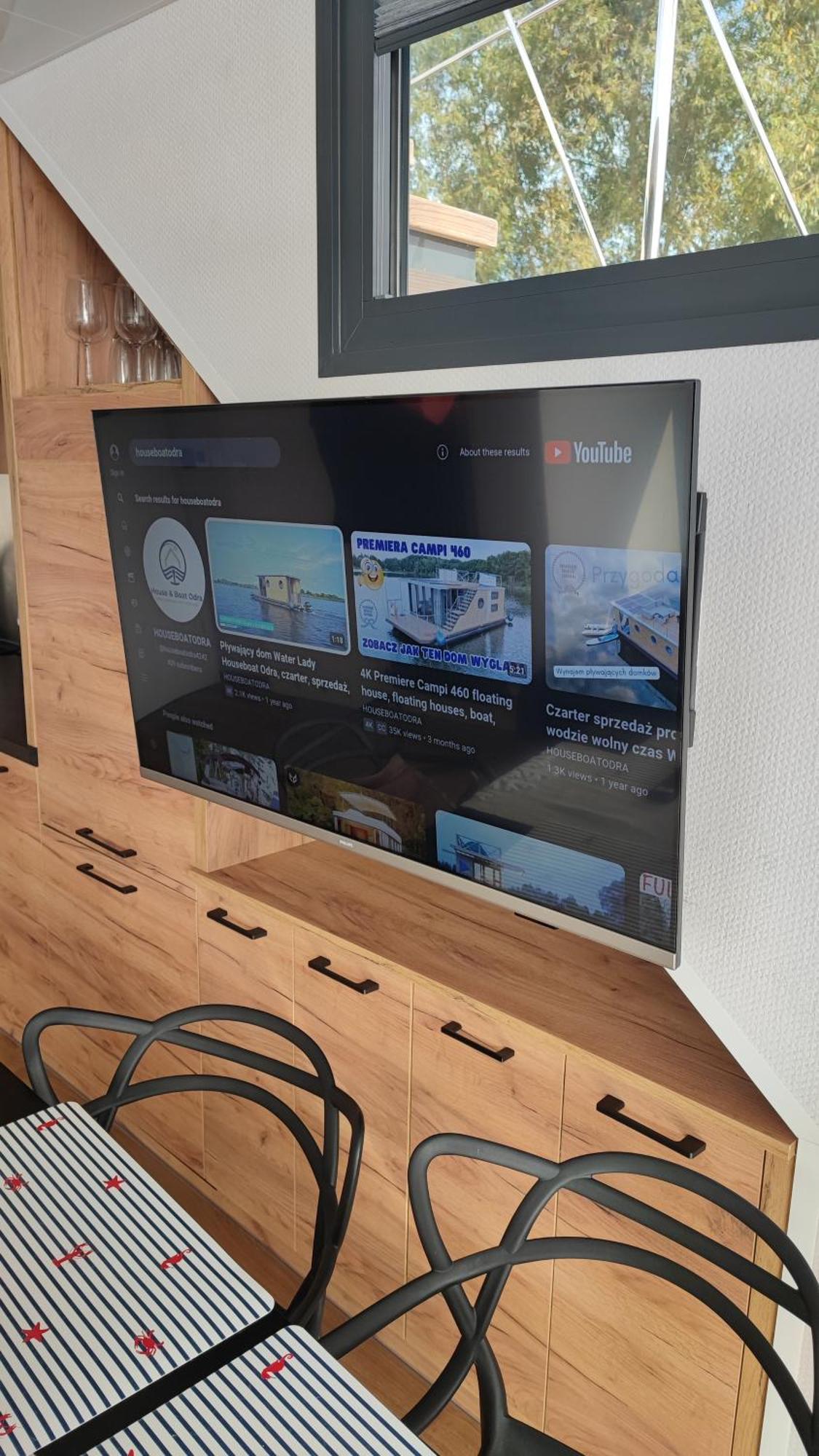 Houseboat Water King Apartament Plywajacy Dom Na Wodzie, 7 Os 弗罗茨瓦夫 外观 照片